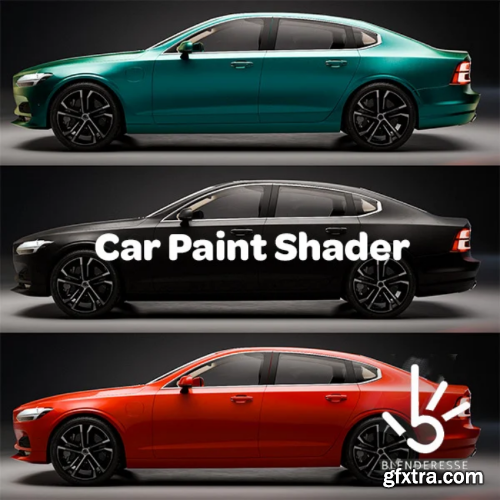 Car Paint Shader for Blender 4.0