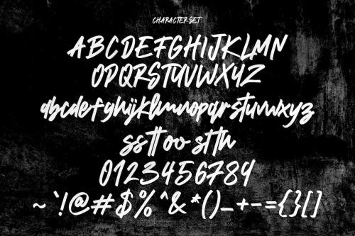 Reflecta Script Graffiti Style Font