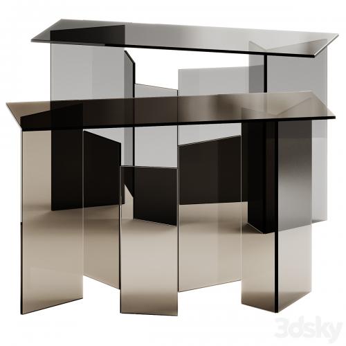 Tonelli Design METROPOLIS Rectangular console table