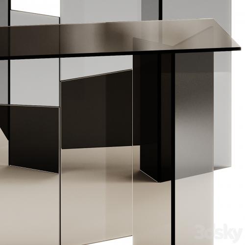 Tonelli Design METROPOLIS Rectangular console table