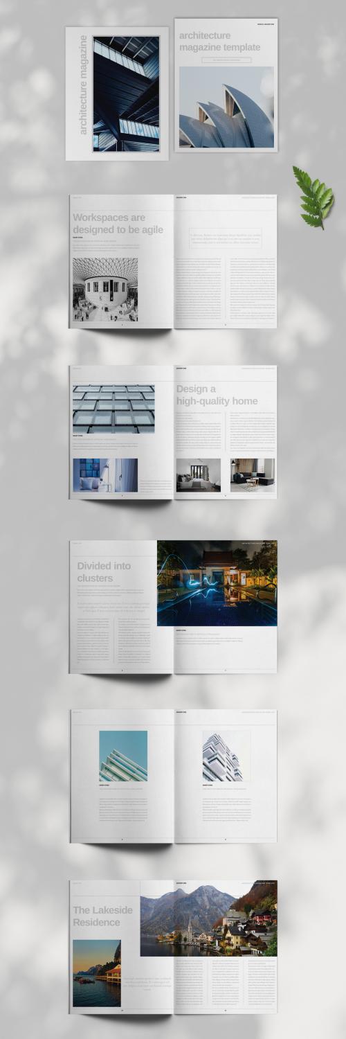 Architecture Magazine Layout - 416099542