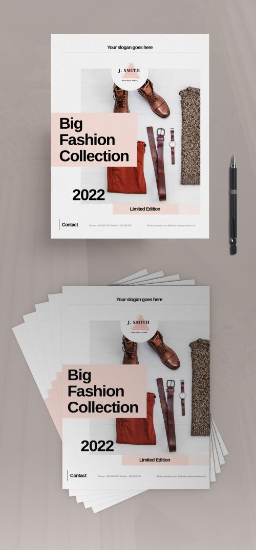 Fashion Flyer Layout - 416099929