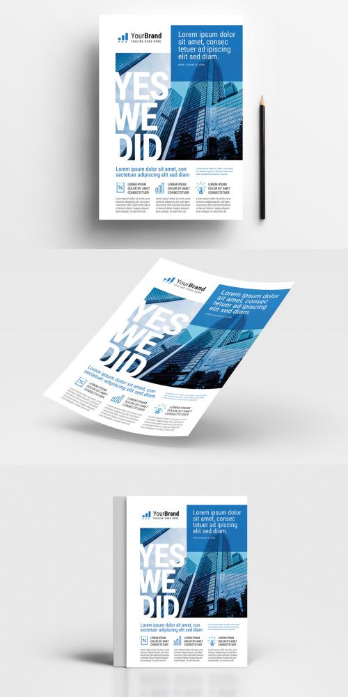 Contact Tax Man Expertise for Your Financial Solution Flyer Layouts - 416110711