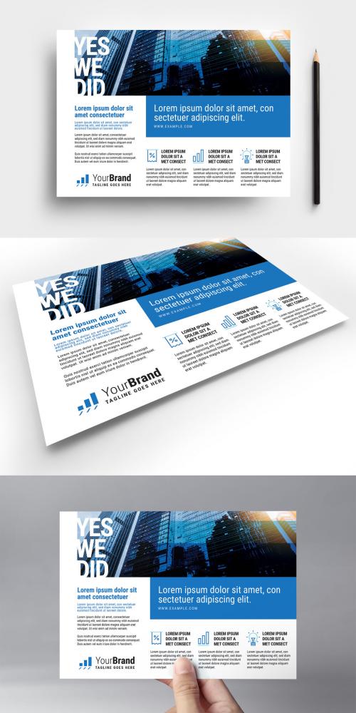 Contact Tax Man Expertise for Your Financial Solution Flyer Layouts - 416110792