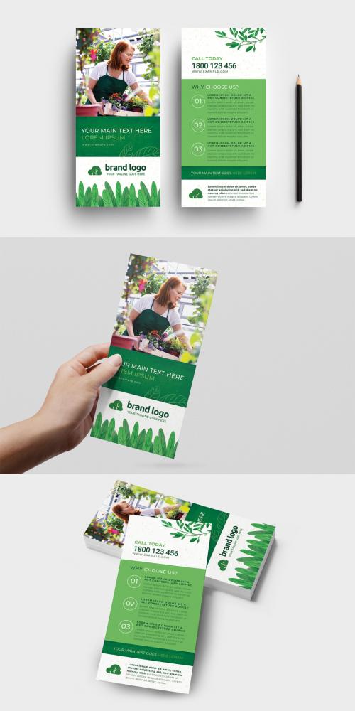 Green Gardener Gardent Care and Services Flyer Layouts - 416110950