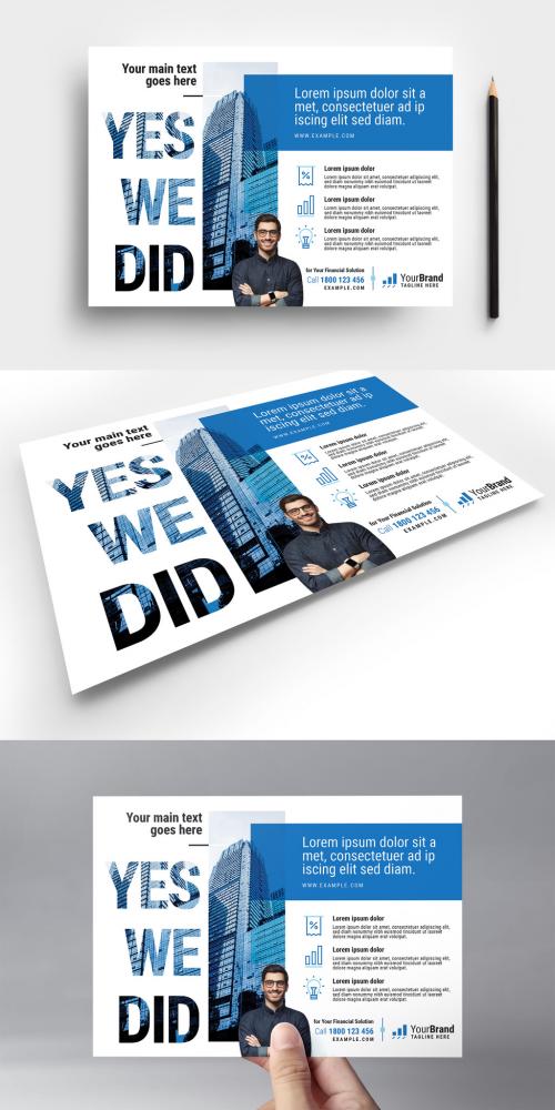 Tax Man Expertise for Your Financial Solution Flyer Layouts - 416114451