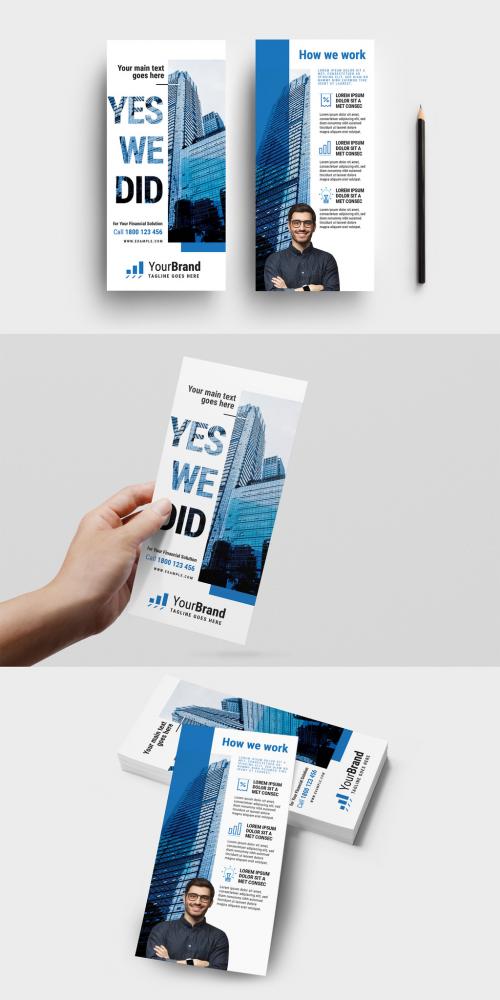 Tax Man Expertise for Your Financial Solution Flyer Layouts - 416114496