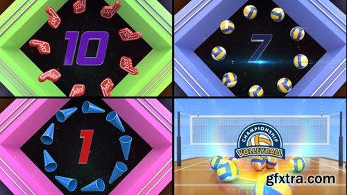 Videohive Volleyball Countdown 6 50521741