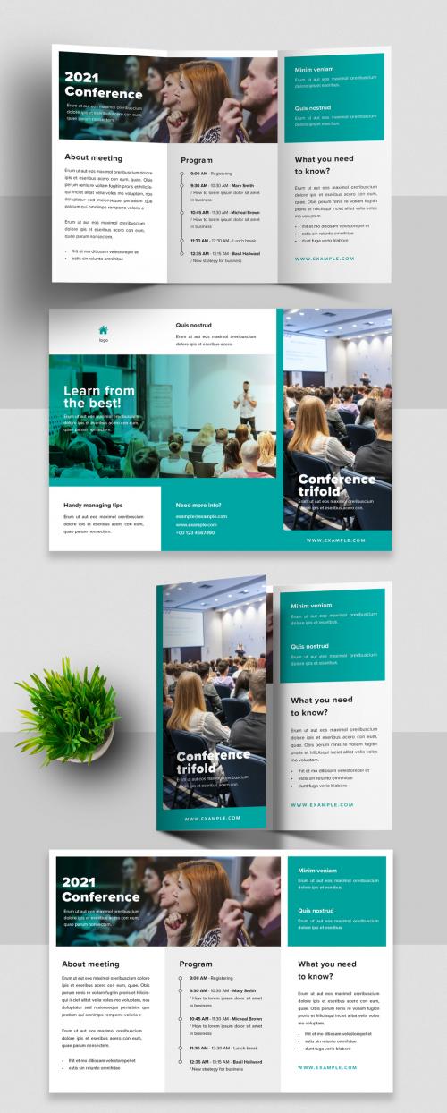 Conference Trifold Layout - 416401666