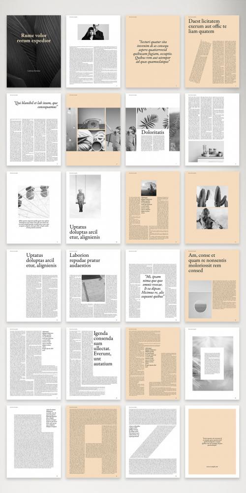 Modern Digital Book Layout - 416606235