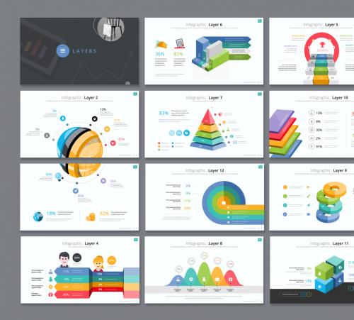 Layer Infographic Presentation Layout - 416794710