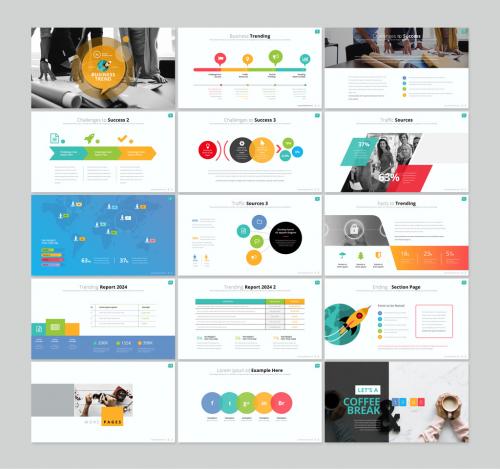 Business Trend Presentation Layout - 416794726