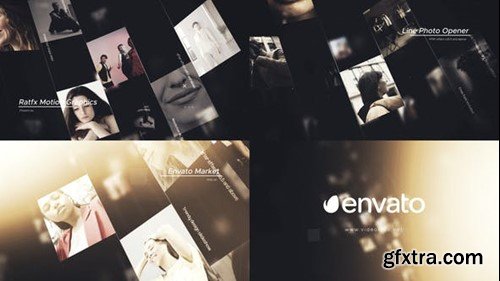 Videohive Line Photo Opener 50591598