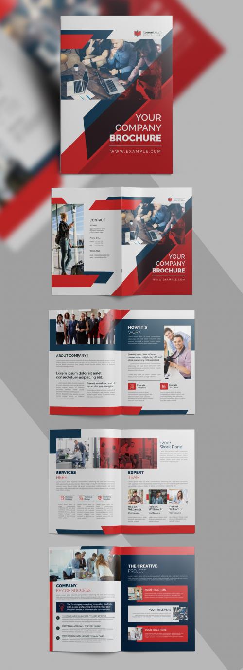 Red Corporate Brochure Layout - 416795485