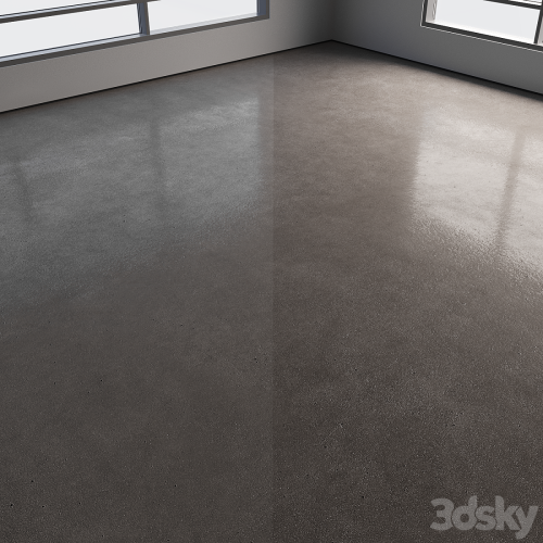 Self-leveling concrete floor No. 27