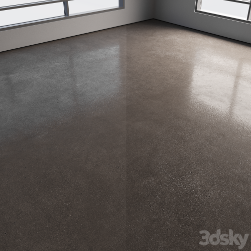 Self-leveling concrete floor No. 27