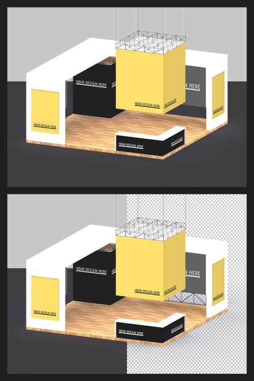  Exhibition Stand Mockup - 416810294