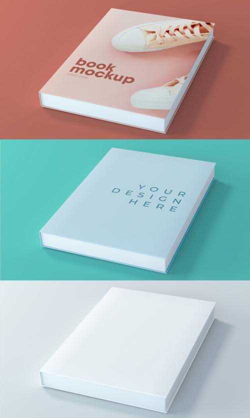 Book with Cover Mockup - 417427189