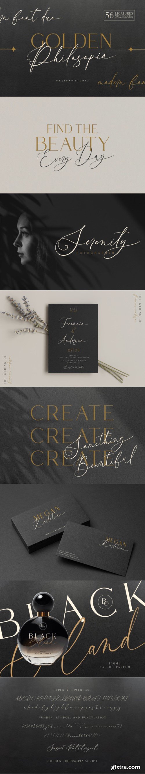 Golden Philosopia Duo Font