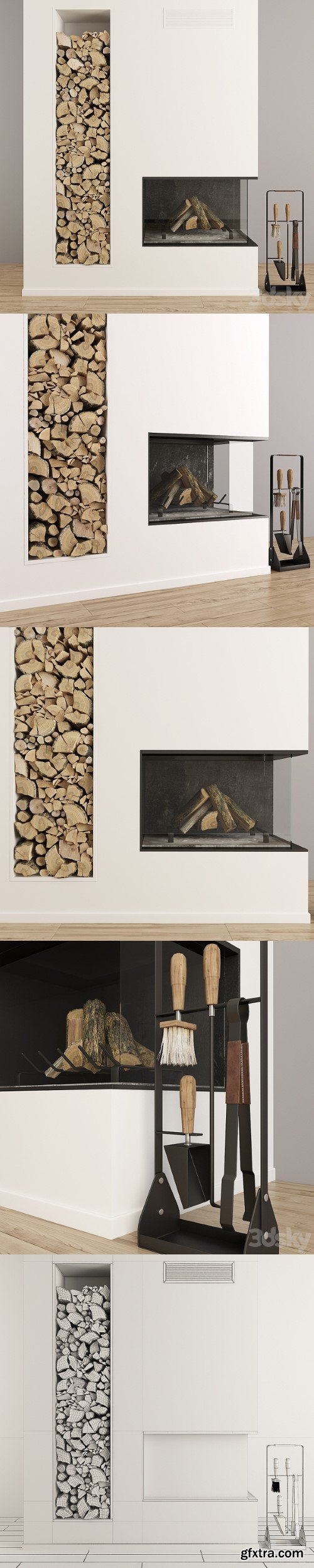 Fireplace modern 38