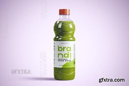 Plastic Drink Bottle Mockup WBAN9A2