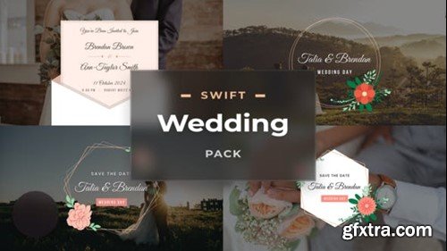 Videohive Swift Wedding Pack - After-Effects Template 50536865