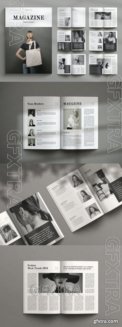 Minimal Magazine Template 4RF78XX