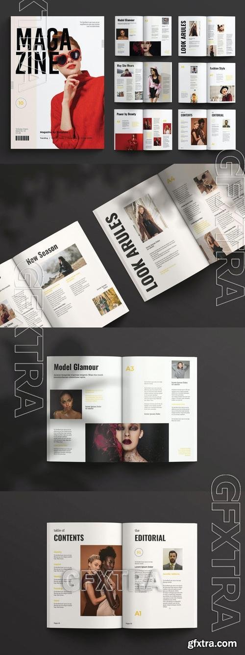 Magazine Template KUE8TTU