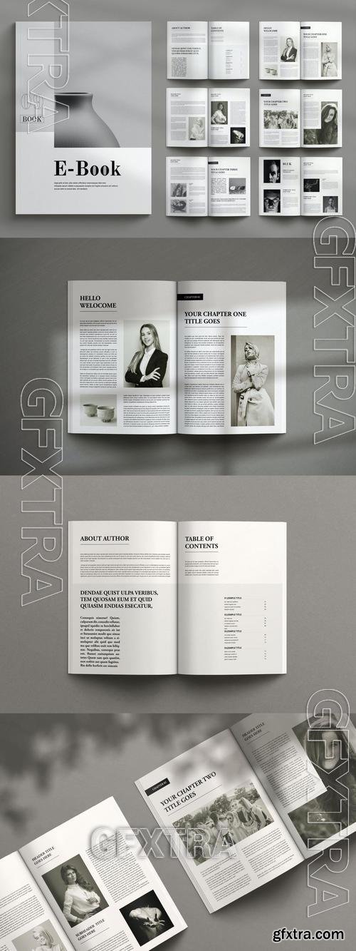 Minimal Ebook Template 6XNXY67