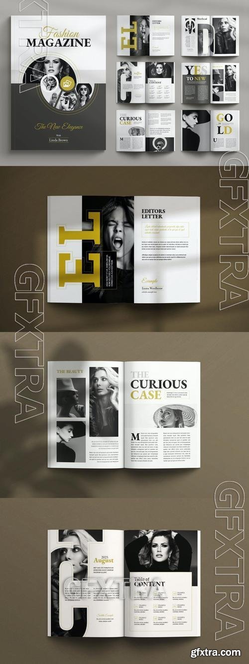 Magazine Template NDZLFZX