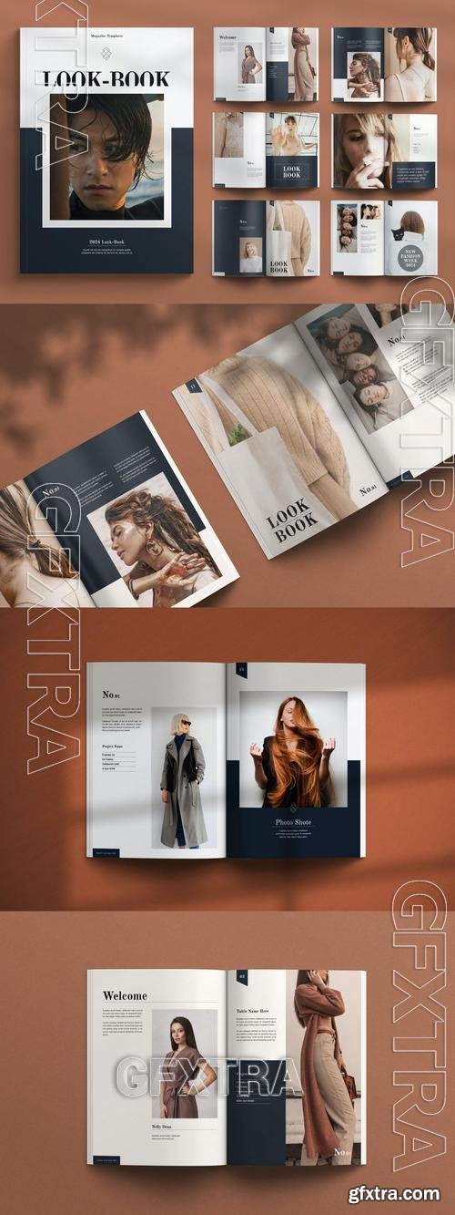 Fashion Lookbook Template 45X9EDJ