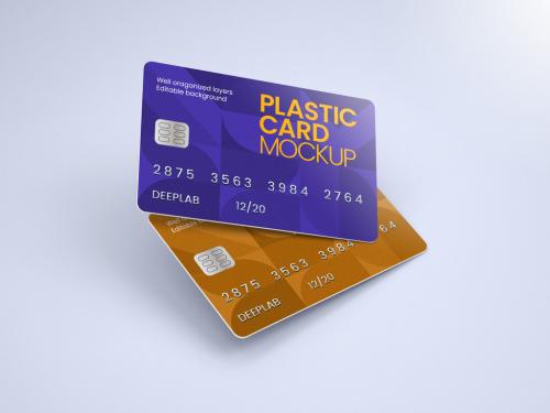 Credit or Debit Card Mockup
 - 417489152