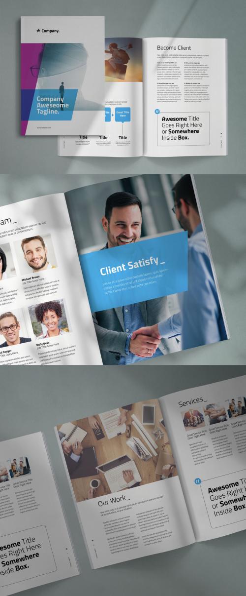 Company Brochure Layout - 417878517