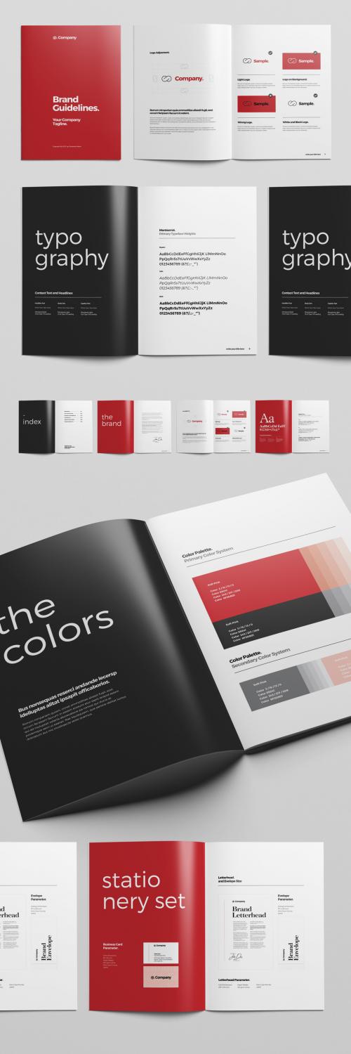 Brand Guideline Layout - 417878642