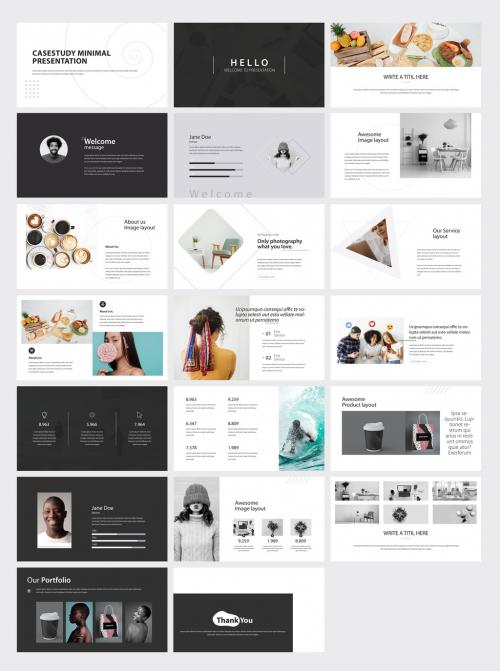 Minimal Case Study Presentation Layout - 417896840