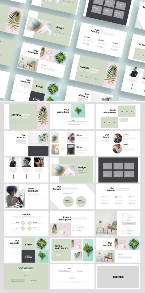 Clean Creative Presentation Layout - 417896947