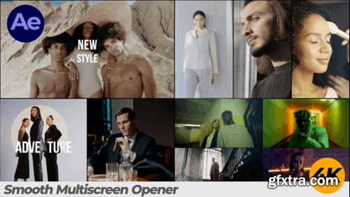 Videohive Smooth Multiscreen Opener 50669593