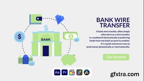 Videohive Bank Wire Transfer Design Concept 50690325