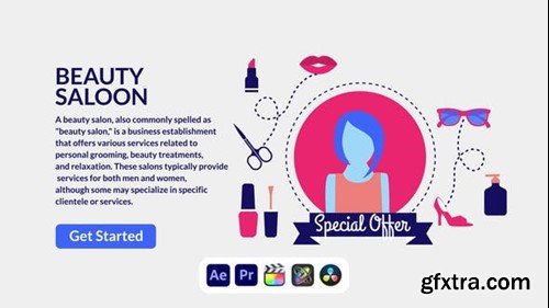 Videohive Beauty Saloon Design Concept 50690336