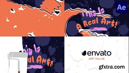 Videohive Painting Logo for After Effects 50668054