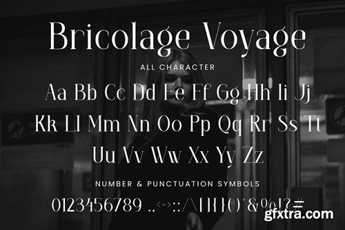 Bricolage Voyage - Elegant Display Font PKA4KQB