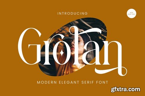 Grolan Serif Font XU58FD5