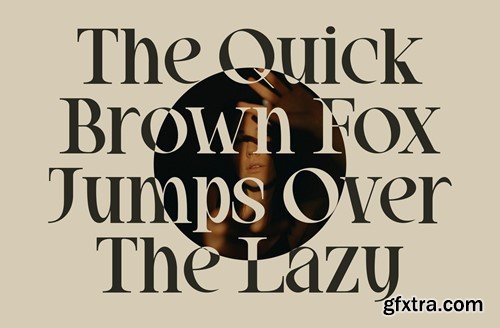 Vasio - Classic Display Serif Font QHFBG3L