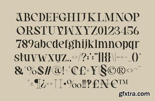 Vasio - Classic Display Serif Font QHFBG3L