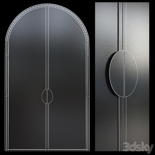 Arched steel doors GABRIEL SCOTT