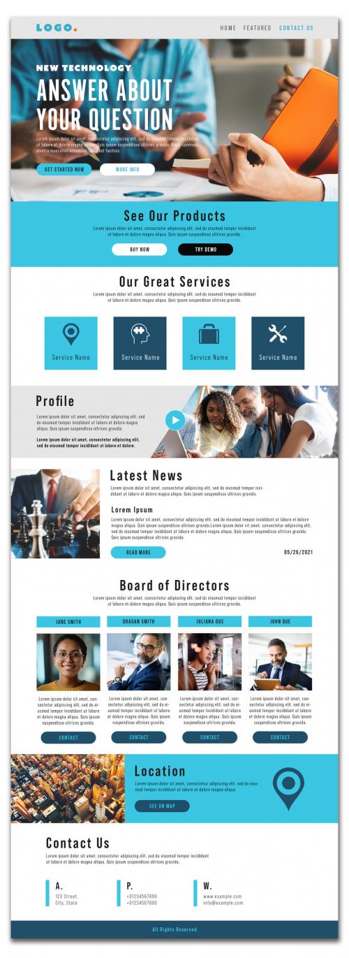 E-Newsletter Layout - 419454043