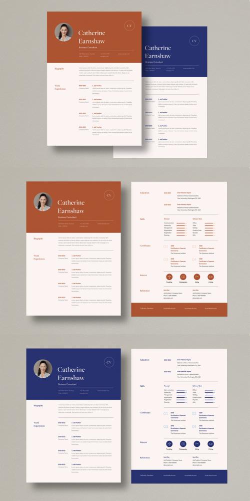 Simple Resume Layout - 419471817