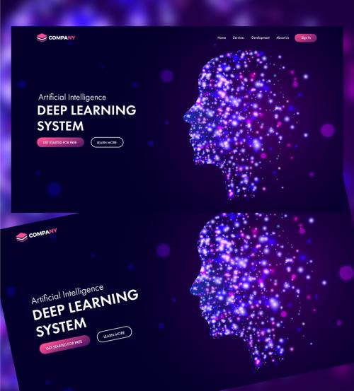 Artificial Intelligence and Deep Learning Landing Page - 419499874