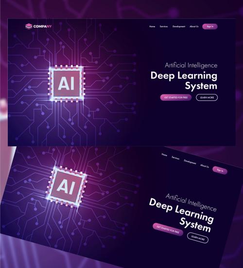 Artificial Intelligence and Deep Learning Landing Page - 419503207