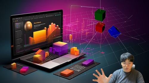 Udemy - React Three Fiber(R3F) - Interactive 3D web development